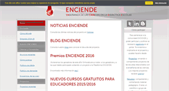 Desktop Screenshot of enciende.cosce.org